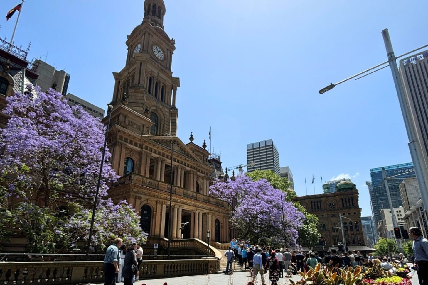 new sydney town hall square